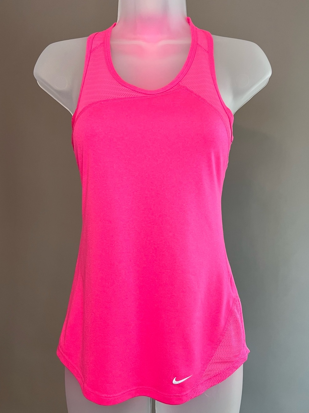 Nike Hot Pink Racerback Athletic Tank Top